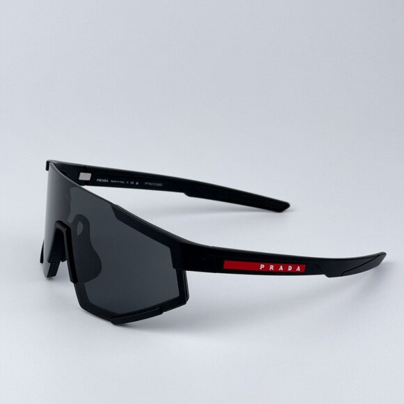 Prada Linea Rossa PS04WS DG006F BRAND NEW Sunglasses Black Rubber Grey Unisex - Picture 5 of 11